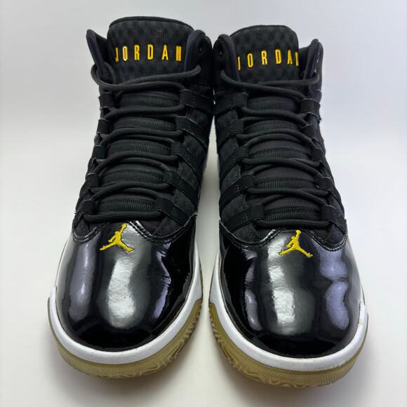 JORDAN Max Aura GS “Black Gold” Athletic Shoes Youth Size 7Y - Picture 5 of 12